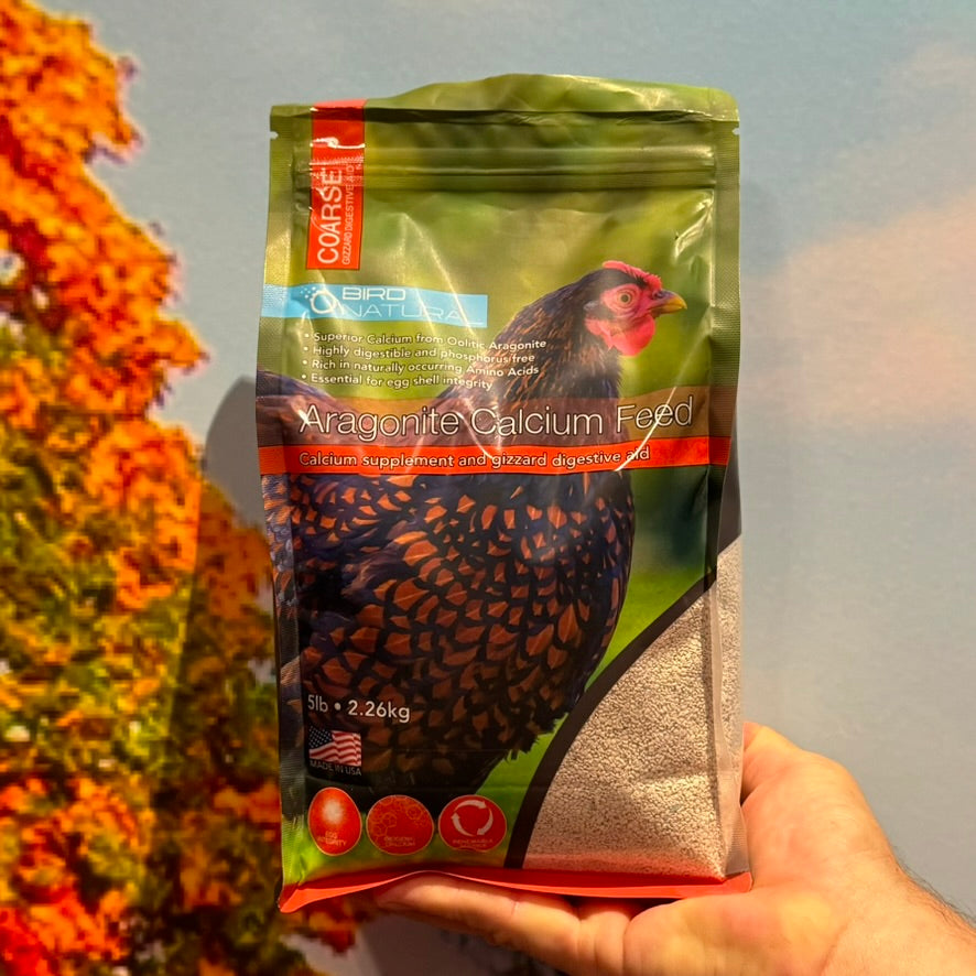 Aragonite Calcium Feed Coarse Bird Natural