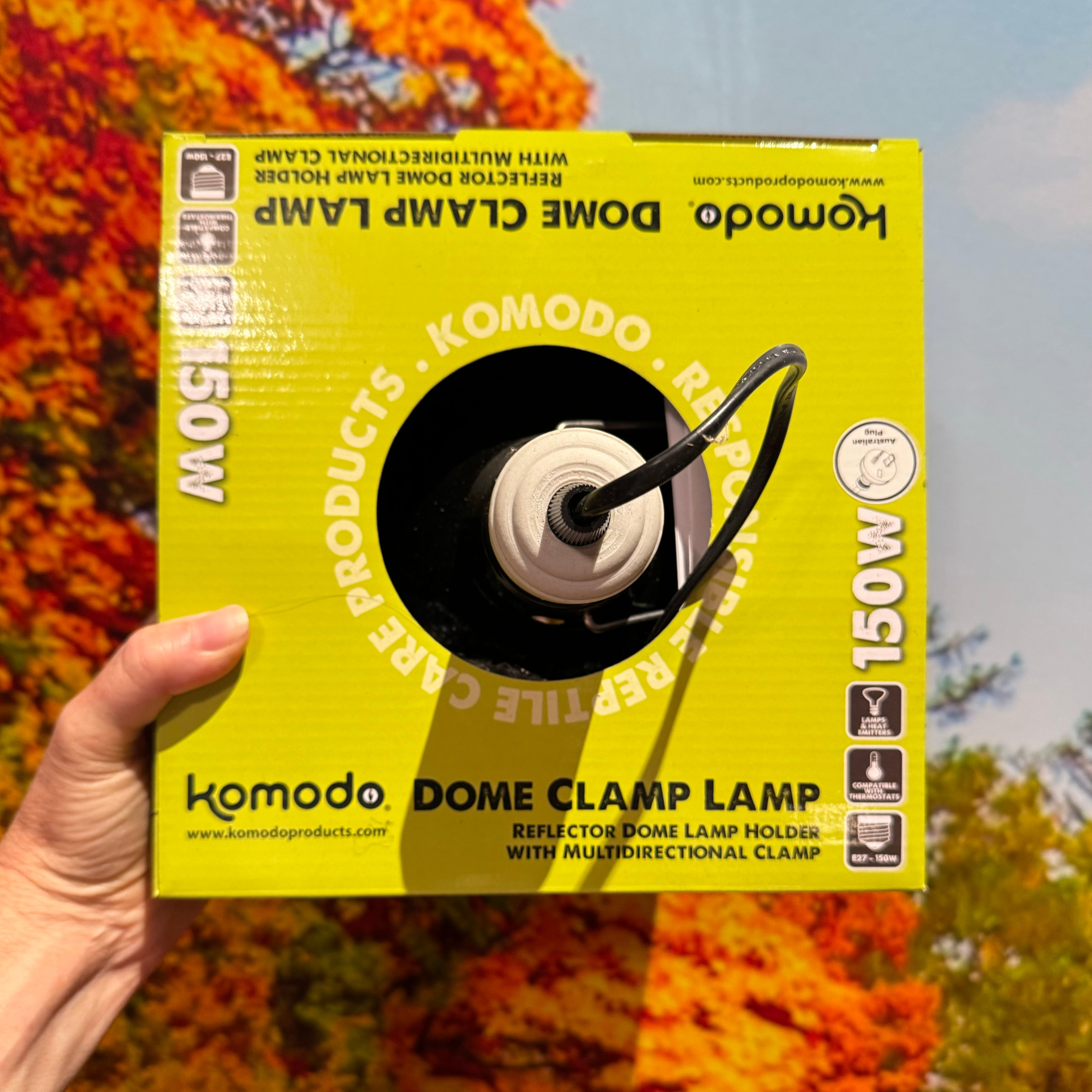 Dome Clamp Lamp Fixture 150W - Light Fitting