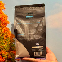 Pet natural calcium feed, back of package