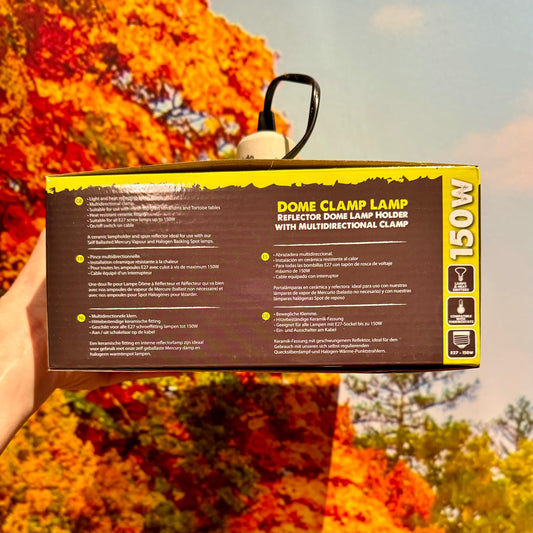 Dome Clamp Lamp Fixture 150W - Light Fitting